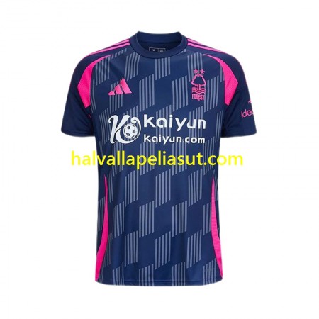 Jalkapallo Pelipaidat/Peliasut Nottingham Forest Vieraspaita 2024-2025 Lyhythihainen